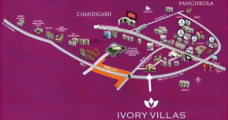 Ivory Villas Zirakpur: Luxury 3 BHK Villas in Zirakpur | Best Residential Projects in Zirakpur | Real Estate in Zirakpur