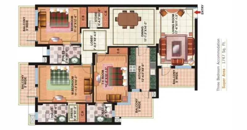 Jaipuria Sunrise Greens Zirakpur: Best Apartments in Real Estate Projects in Zirakpur