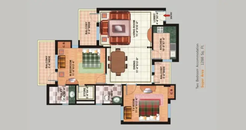 Jaipuria Sunrise Greens Zirakpur: Best Apartments in Real Estate Projects in Zirakpur