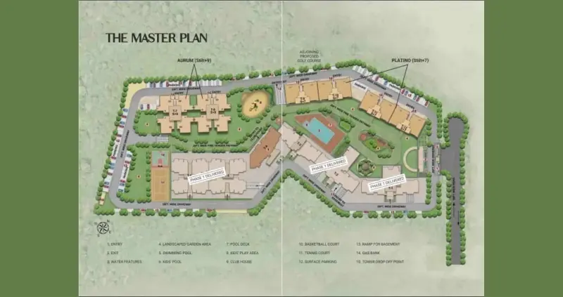 Jubilee Golfvista Sector 91 Mohali | 3BHK Mid-Rise Apartments | Ready to Move Luxury Residential Projects in Mohali