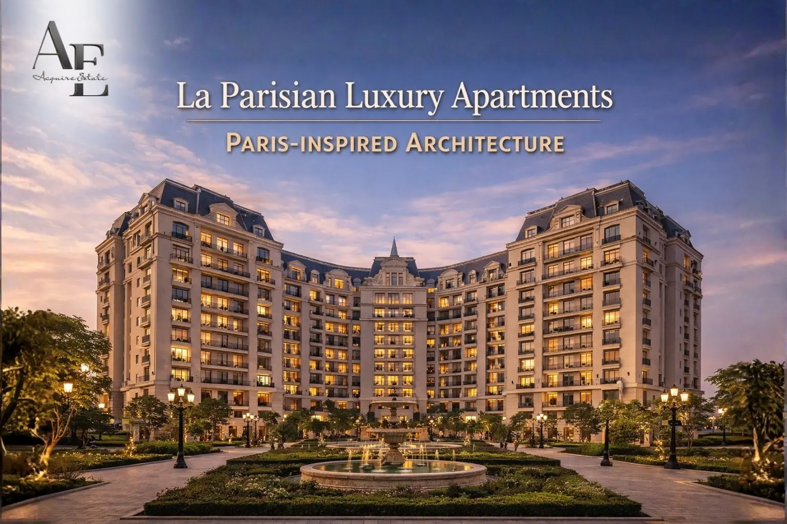 La Parisian Luxury Apartments – Buy Premium Paris-Inspired Homes with World-Class Amenities