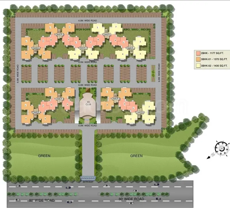 Wave Residency Sector 99 Mohali Residential Projects - Best Residential Projects in Mohali | Mohali Apartments for Sale