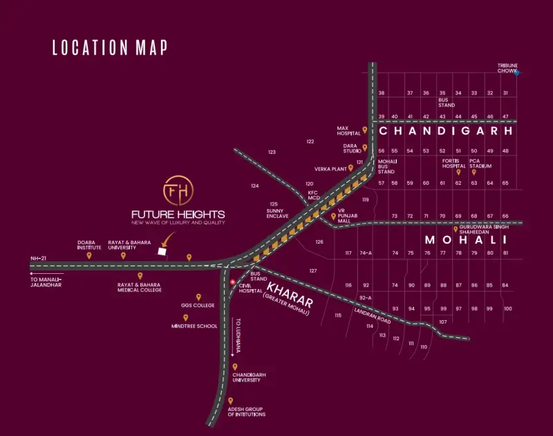 Future Heights - Premium High-Rise Flats in Kharar