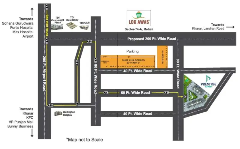 Vera Prestige Tower - Mohali Luxury Residential Apartments 3 BHK