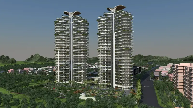 Luxestates The Sky Heights Panchkula: Luxury 4 & 5 BHK High-Rise Apartments in Sector 24