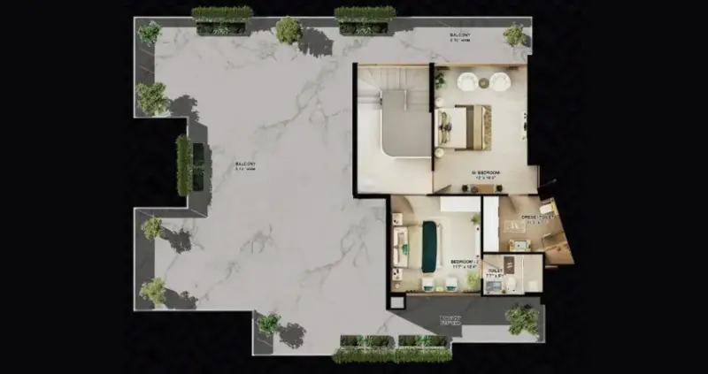Luxestates The Sky Heights Panchkula: Luxury 4 & 5 BHK High-Rise Apartments in Sector 24