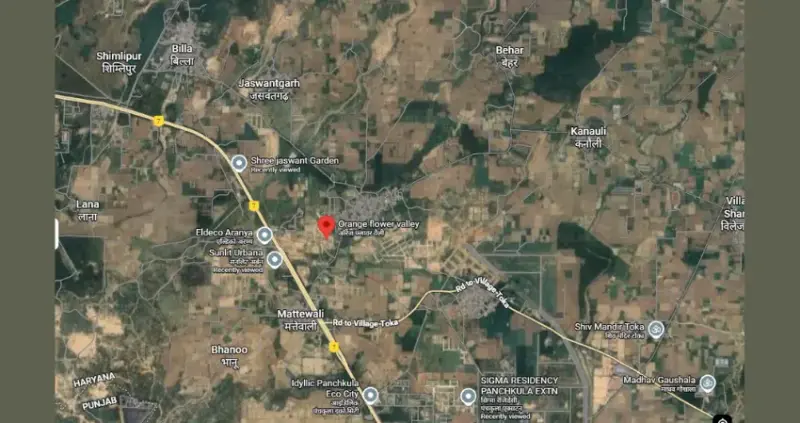 Madhuban Orange Flower Valley Panchkula | Residential Plots in Panchkula