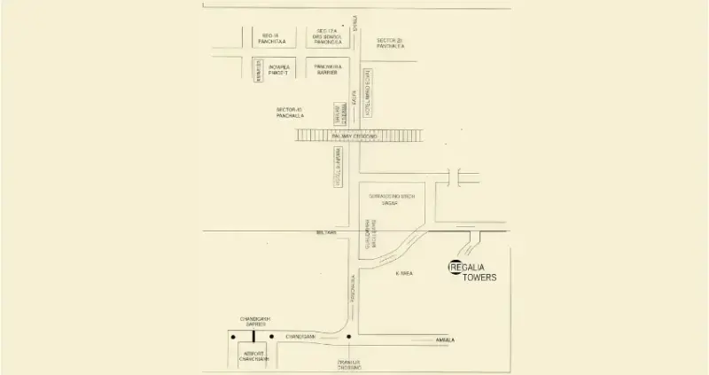 Marvel Regalia Towers Zirakpur | 2, 3, 4 BHK Luxury High-Rise Apartments for Sale in Dhakoli
