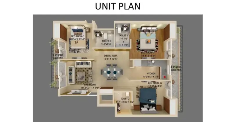 Maxxus Elanza Zirakpur: 3 BHK Luxury Apartments for Sale | Best Residential Projects in Zirakpur Near PR-7 Airport Road