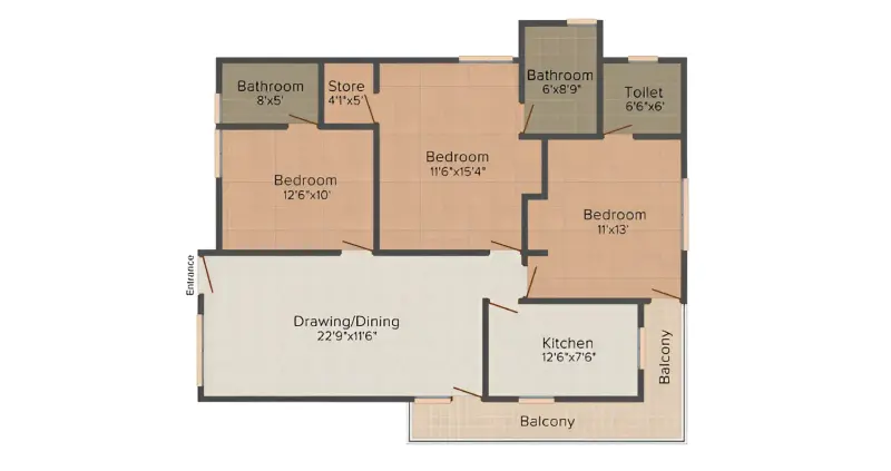 Mittals Rishi Apartments Zirakpur | Best Residential Projects in Zirakpur