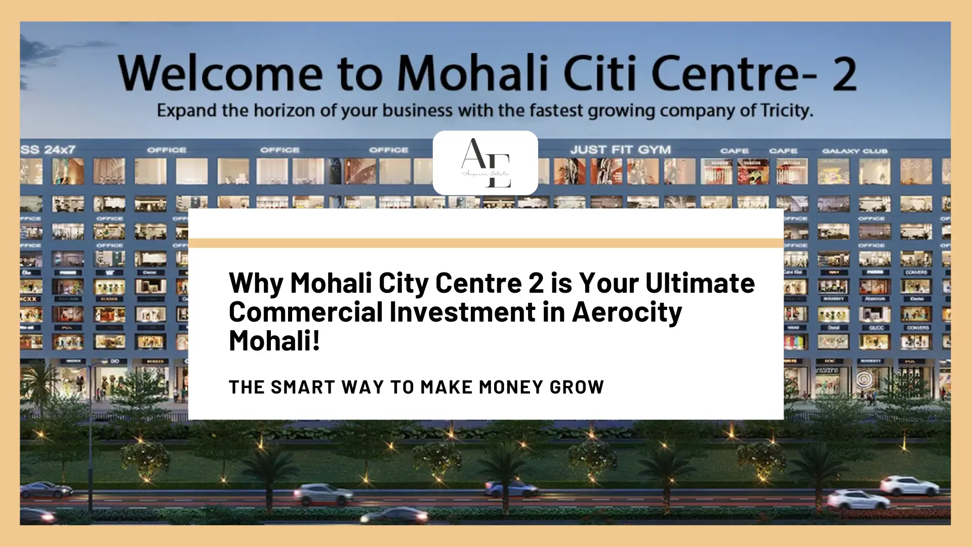 Mohali City Centre 2: Prime Commercial Investment