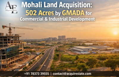 Mohali Land Acquisition News: 502 Acres by GMADA to Drive Property Investment & Development