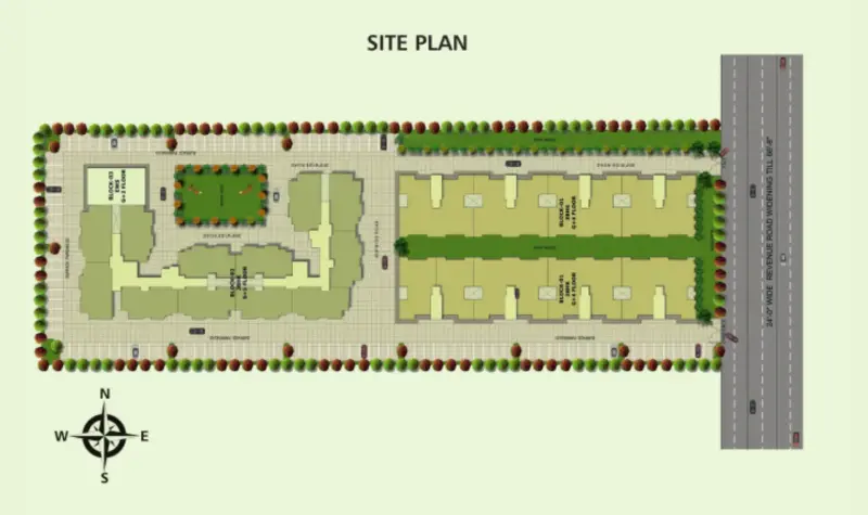Mona Greens II Gazipur Zirakpur | Affordable 3BHK & 4BHK High-Rise Apartments in Zirakpur Residential Projects