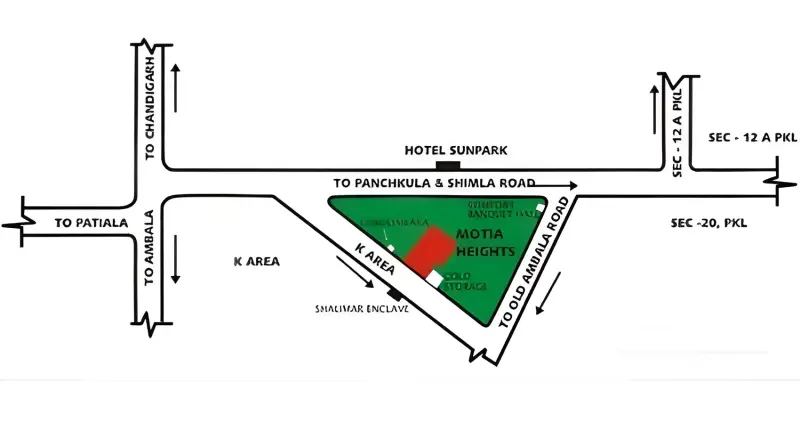 Motiaz Heights Peer Muchalla Zirakpur | 3BHK Residential Apartments | Best Real Estate Projects in Zirakpur