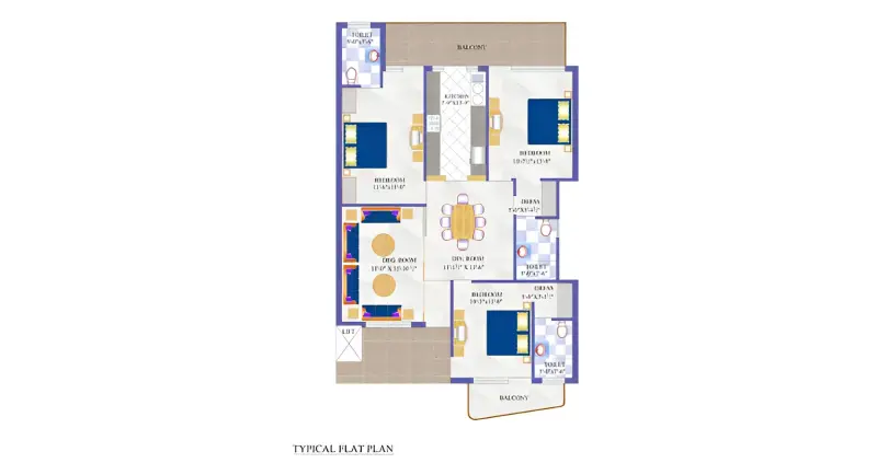 Motiaz Heights Peer Muchalla Zirakpur | 3BHK Residential Apartments | Best Real Estate Projects in Zirakpur