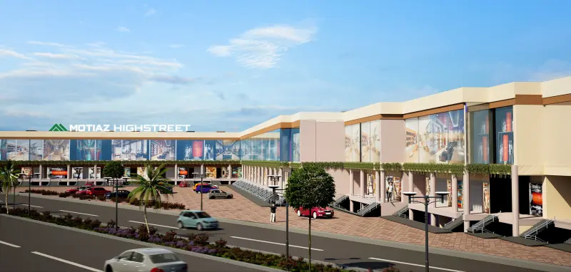 Motiaz High Street Zirakpur | Premium Commercial Spaces on PR-7 Airport Road | Real Estate in Zirakpur Best Projects