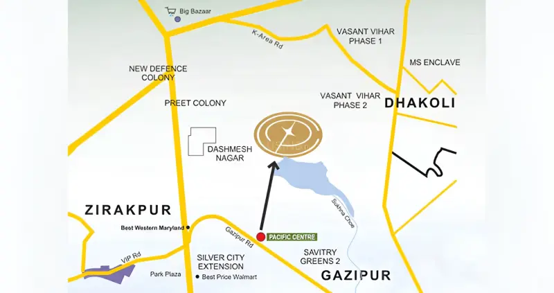 Motiaz Pacific Center Gazipur: Premium Commercial Spaces in Zirakpur | Real Estate Projects in Zirakpur