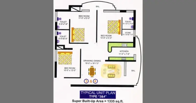 New Generation Extension Apartments Zirakpur | 3 & 4 BHK Flats | Top Residential Projects in Zirakpur