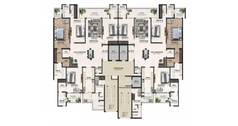 Noble Callista Mohali – Luxury 3, 4 & 5 BHK Apartments in Sector 66 IT City