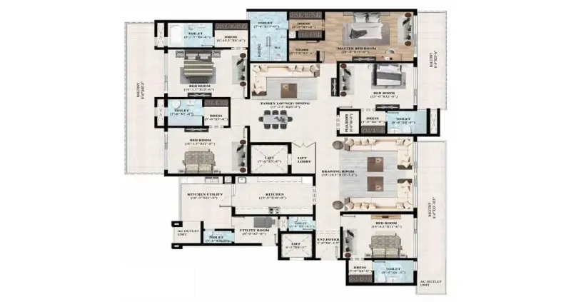 Noble Callista Mohali – Luxury 3, 4 & 5 BHK Apartments in Sector 66 IT City