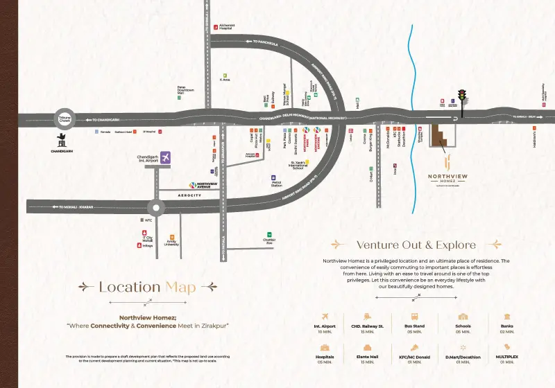 Northview Homez Patiala Road Zirakpur | Luxury 3BHK High-Rise Apartments in Zirakpur Residential Projects