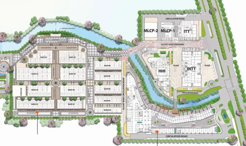 Omaxe World Street Sector 82 New Chandigarh | Commercial SCO Plots & Built-up Floors in New Chandigarh
