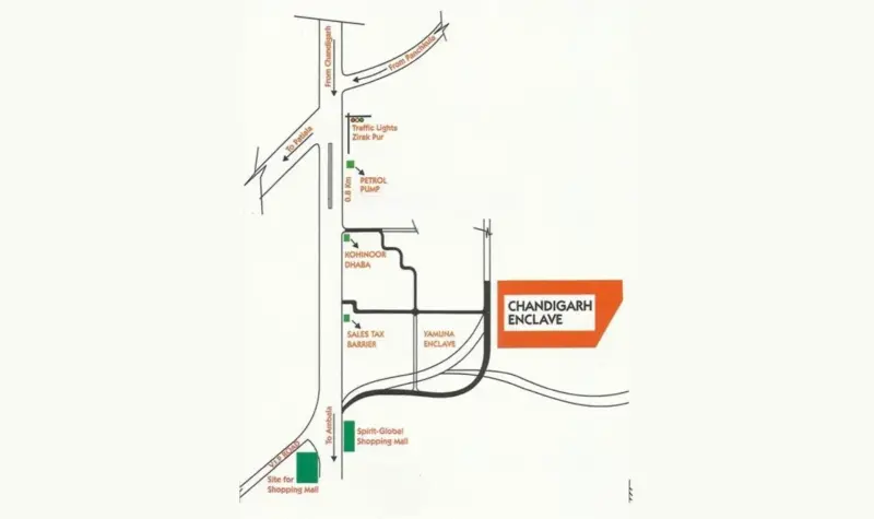 Opera CCPL Chandigarh Enclave Gazipur Zirakpur | Luxury 3BHK Apartments in Zirakpur Residential Projects