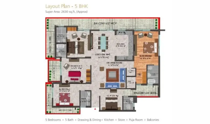 Orvis Grand Zirakpur | Luxury 3BHK, 4BHK & 5BHK High-Rise Apartments in Zirakpur Residential Projects