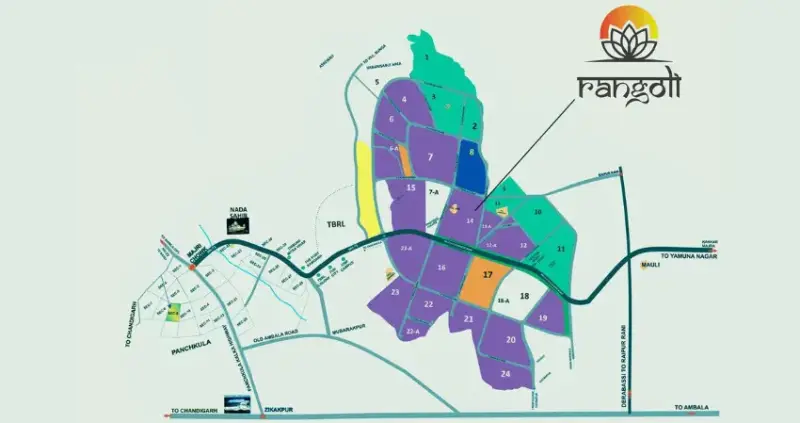 Rangoli Hills Panchkula: Affordable Luxury Residential Plots in Sector 14, residential plots in Panchkula