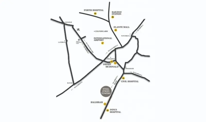 SAB SSL Highway Towers Shatabgarh Zirakpur | Affordable 2BHK & 3BHK High-Rise Apartments in Zirakpur