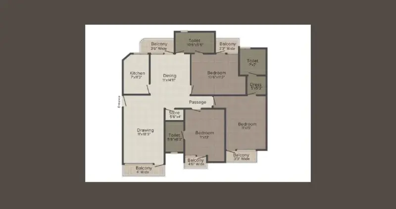 Sadashiv Alphine Residency Zirakpur | 3 BHK Apartments | Best Residential Projects in Zirakpur