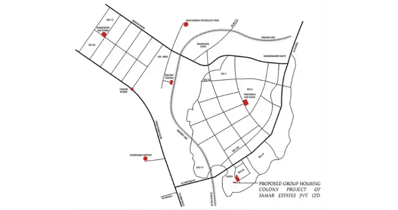 Samar Essvee Apartments Sector 20 Panchkula: Luxury 2/3 BHK Residential Apartments in Panchkula