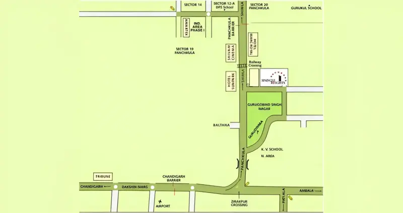 Sandwoods Spangle Heights Dhakoli Zirakpur | 2-3 BHK Apartments for Sale | Best Residential Projects in Zirakpur