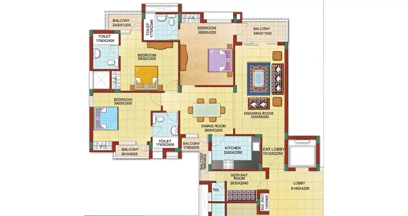 Sandwoods Spangle Heights Dhakoli Zirakpur | 2-3 BHK Apartments for Sale | Best Residential Projects in Zirakpur