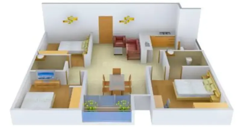 Satish Golden Enclave Lohgarh Zirakpur: 3 BHK Apartments in Best Real Estate Projects in Zirakpur