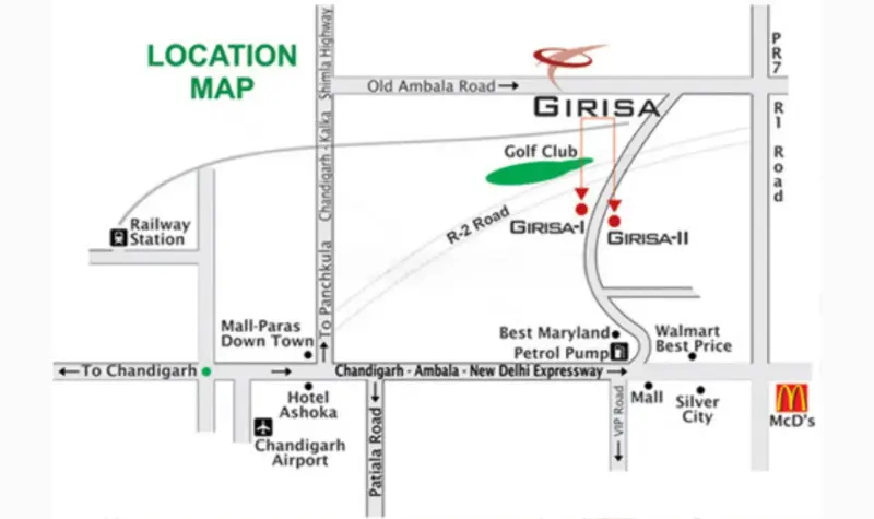 Savera Girisa Towers 2 Gazipur Zirakpur | Luxury 3BHK High-Rise Apartments in Zirakpur Residential Projects