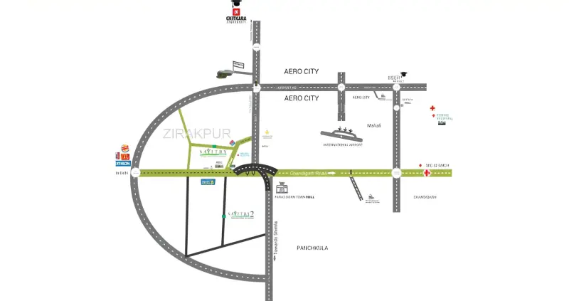 Savitry Greens-2 Zirakpur: Affordable 2BHK & 3BHK Flats Near Mohali | Best Residential Projects in Mohali