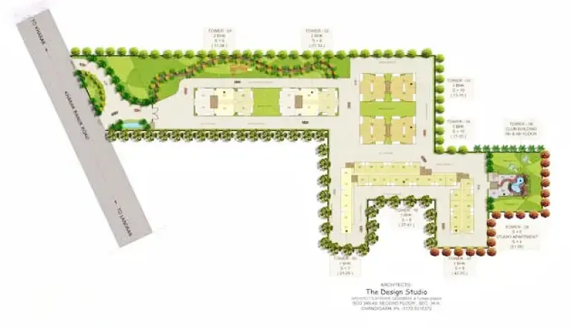 SBP North Valley Kharar Mohali: Best Residential Projects in Mohali | Affordable Apartments, High-Rise Society