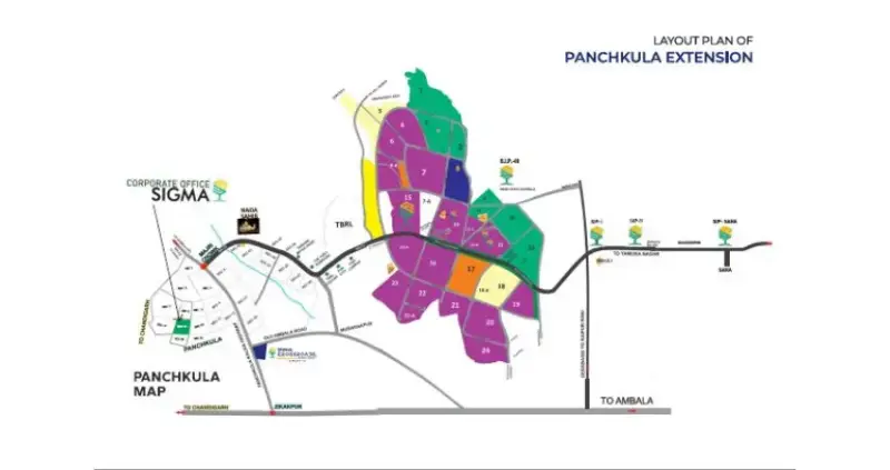 Sigma Residency Sector 12A: Best Residential Plots in Panchkula, Best residential project in Panchkula