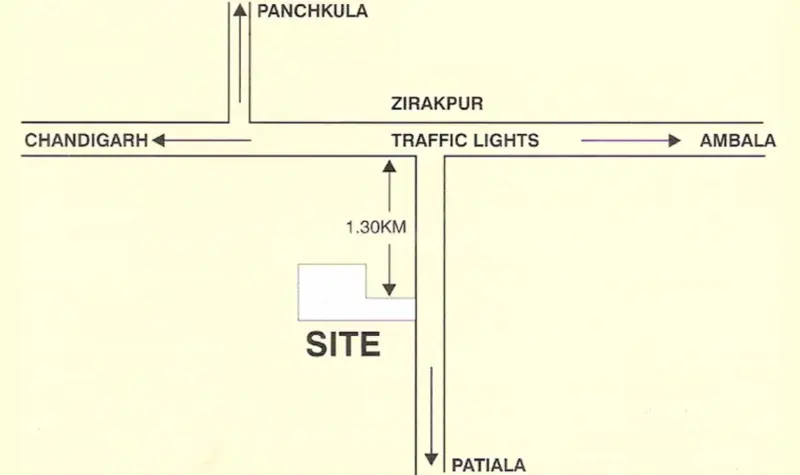 Skynet Towers Patiala Road Zirakpur | Affordable 3BHK High-Rise Apartments in Zirakpur Residential Projects