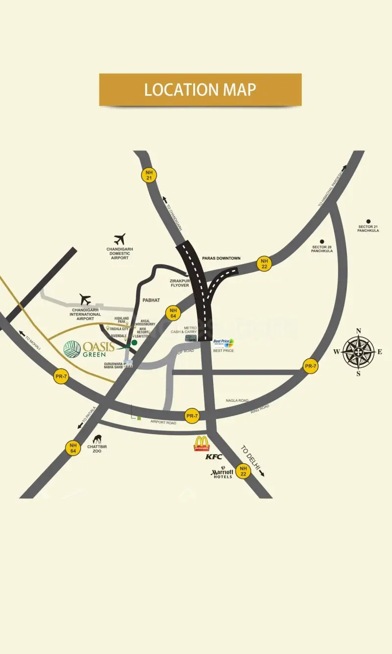 Oasis Green Gardens Sector 82 Mohali | Luxury High-End Residential Apartments Flats Project