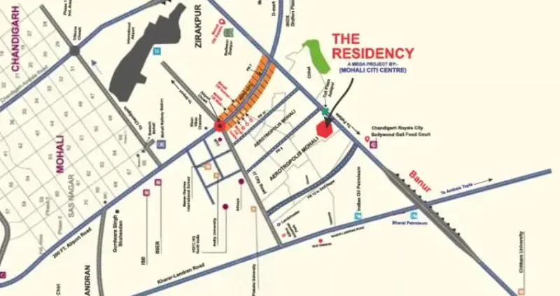 STJ The Residency Zirakpur: Luxury Residential Projects | Affordable Housing, High-Rise Apartments & Plots for Sale
