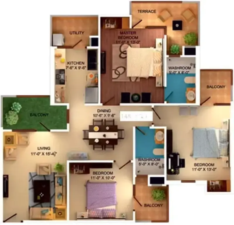 Sushma Crescent Zirakpur | 2, 3, 4 BHK Luxury Apartments in Mohali Punjab | Premium Residential Homes