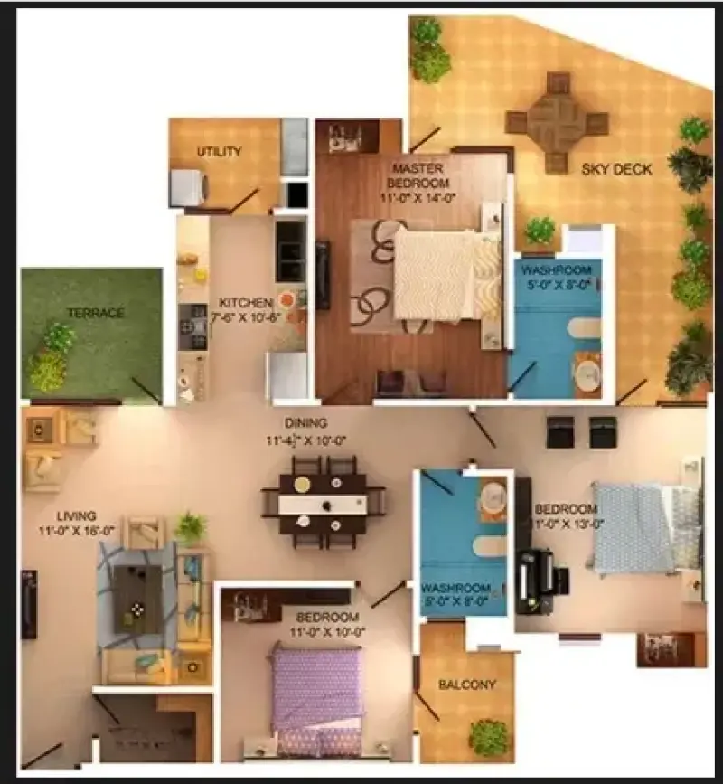 Sushma Crescent Zirakpur | 2, 3, 4 BHK Luxury Apartments in Mohali Punjab | Premium Residential Homes