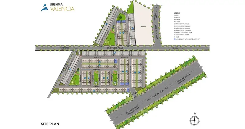Sushma Valencia Mohali: Luxury 3BHK Villas in Best Residential Projects in Mohali | RERA Approved Real Estate in Mohali