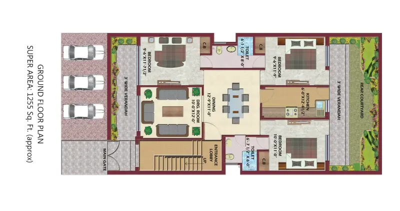 TDI Affordable Homes Mohali: Budget-Friendly 3 BHK Apartments in Sector 110 | Best Residential Projects in Mohali