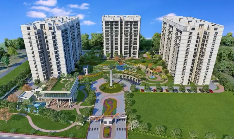 The Hermitage Park Dhakoli Zirakpur | Luxury 3BHK & 4BHK High-Rise Apartments in Zirakpur Residential Projects