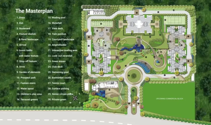 The Hermitage Park Dhakoli Zirakpur | Luxury 3BHK & 4BHK High-Rise Apartments in Zirakpur Residential Projects