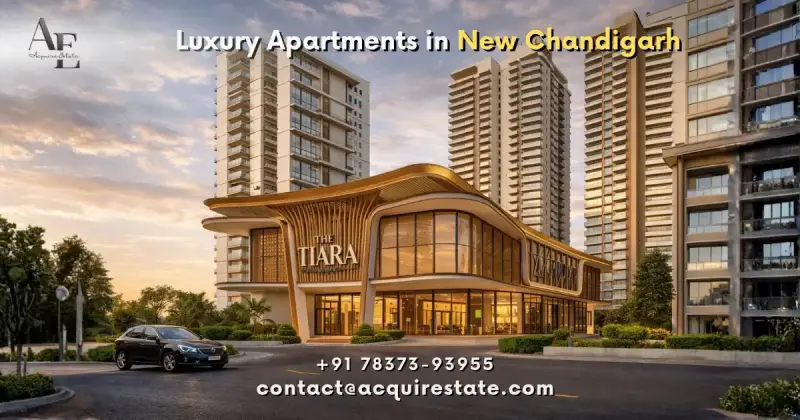 Best Luxury 3 & 4 BHK Flats in New Chandigarh – Premium Apartments at The Tiara