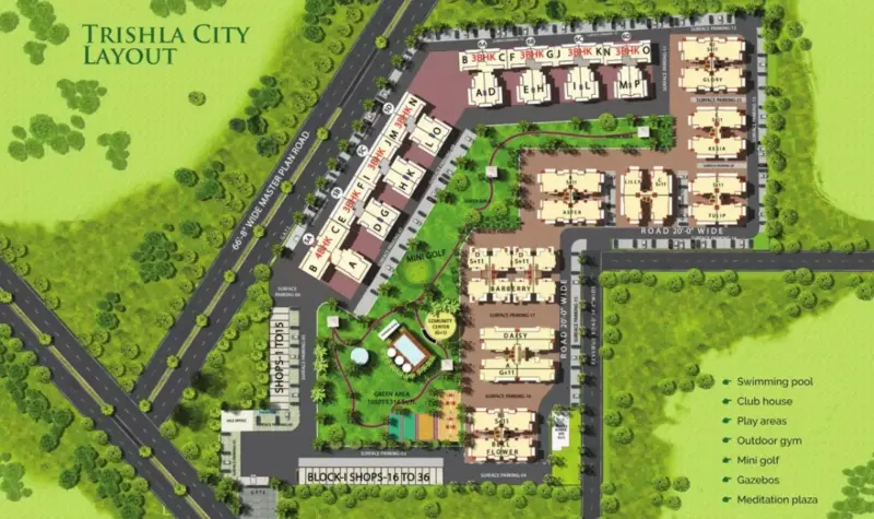 Trishla City Nabha Zirakpur | Luxury 2BHK, 3BHK & 4BHK High-Rise Apartments in Zirakpur Residential Projects
